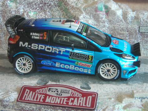 Ford Fiesta RS WRC Rallye Automobile Monte Carlo 2016 Østberg