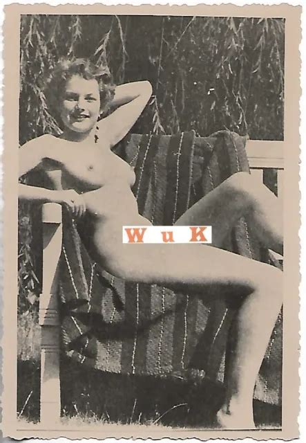 AKT FOTO VINTAGE Art Nude Woman Study Girl Nackt Hairy EUR PicClick FR