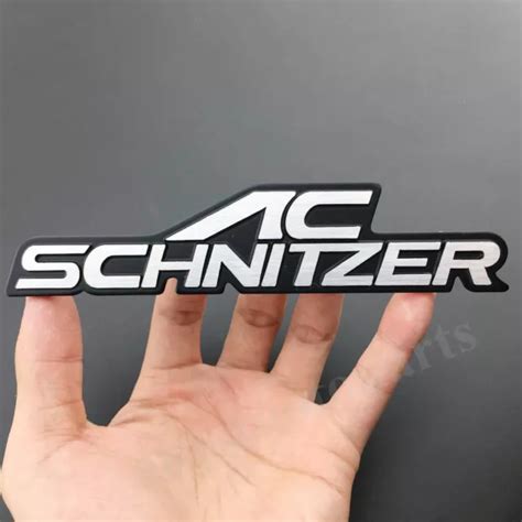 Metal Ac Schnitzer Emblem Car Badge Decal Sticker Auto Trunk Rear