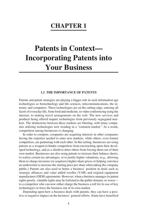 patent strategy  managers guide  profiting  patent