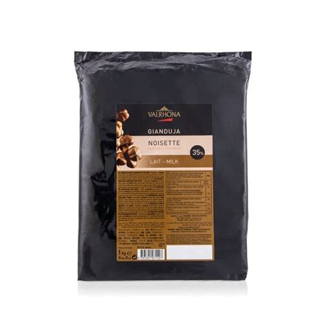 Valrhona Gianduja Noisette Lait 1 Kg Disponible Sur Feeriecakefr