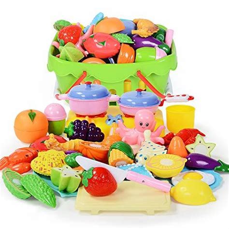 Nextx Play Food For Kids Kitchen Pretend Play Kitchen Accessories Set