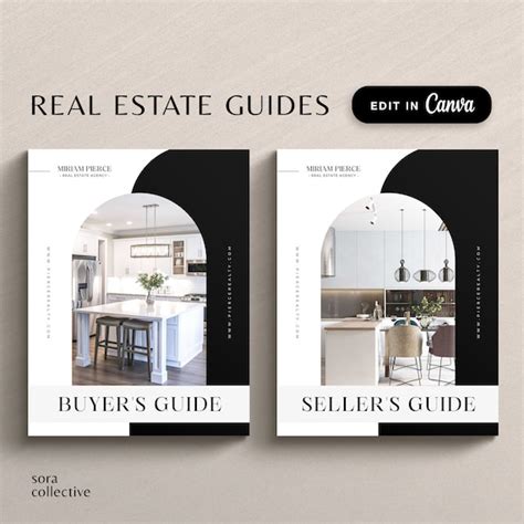 Real Estate Buyer And Seller Guide Realtor Buyer Packet Etsy