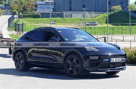 El Nuevo Porsche Macan Eléctrico Aparece Virtualmente Al Desnudo En