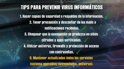 Tips Y Medidas Para Prevenir Virus Inform Ticos Y Posibles Ciberataques