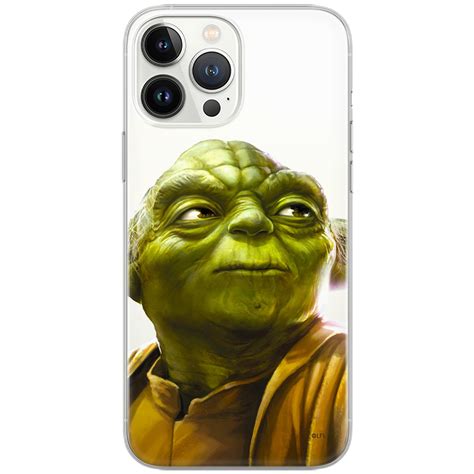 Etui dedykowane do Iphone 15 PRO wzór Yoda 006 oryginalne i oficjalnie