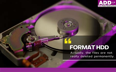 DID YOU KNOW? FORMAT HDD AND STILL BE ABLE TO RECOVER DATA! - ADD+ ...