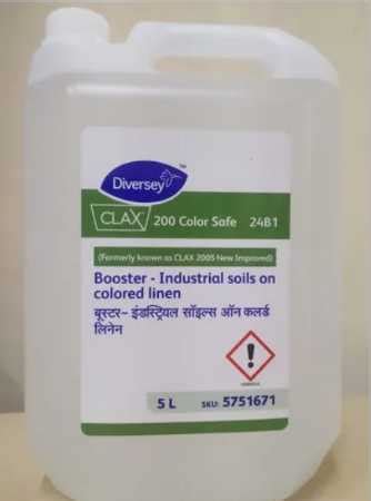 Diversey Liquid Clax Color Safe Booster Cleaning Chemical General