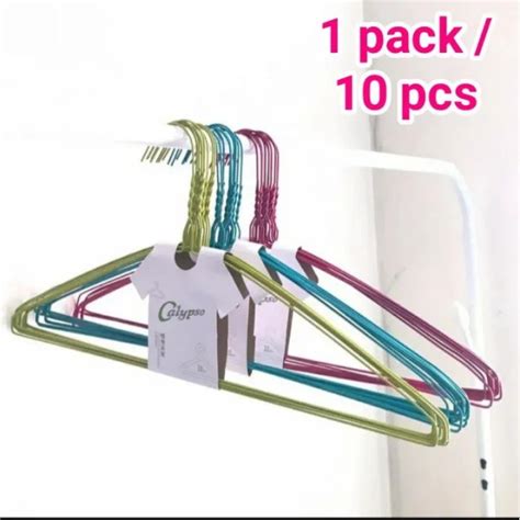 Jual HANGER KAWAT WARNA WARNI GANTUNGAN BAJU WARNA ANTI KARAT