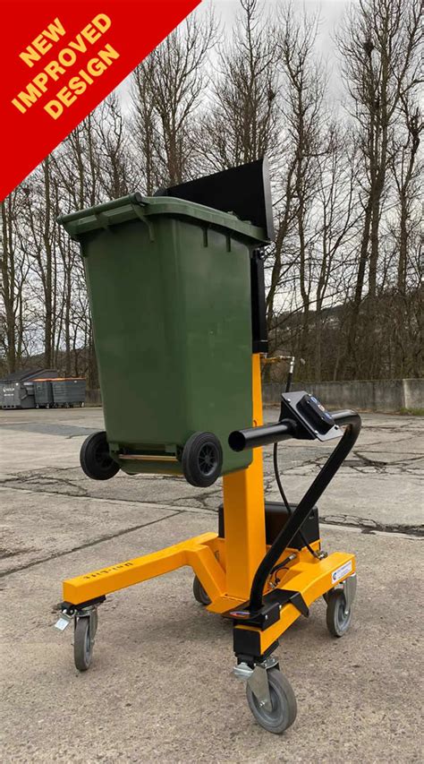 Hydraulic Wheelie Bin Tipper Sumo Uni Lift C C Hydraulics Ltd