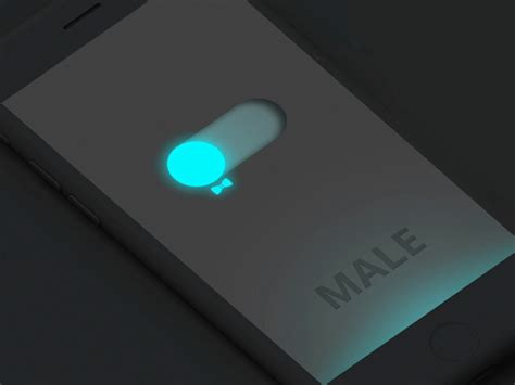 Gender Toggle Switch Button Prototype By Divyansh Singh Rathore On