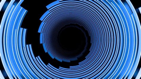 Premium Photo Abstract Spinning Sci Fi Spiral On A Black Background