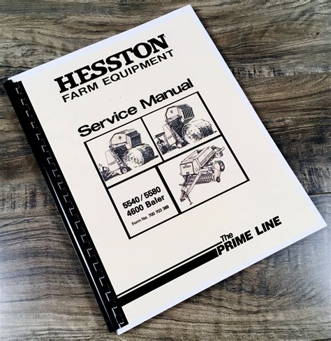 Hesston 5650 Shop Manual