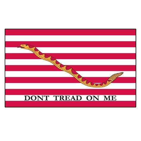 St Navy Jack Dont Tread On Me Flag Ft X Ft Printed Polyester