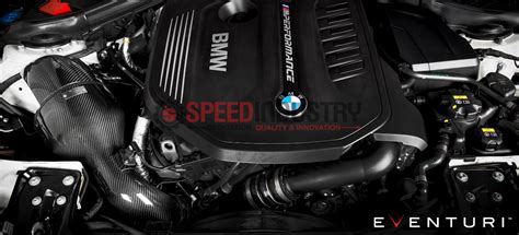 Eventuri Gloss Carbon Intake System 2017 2021 BMW F22 M240i Speed