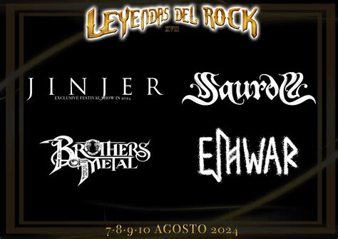 Leyendas Del Rock Suma Cuatro Nuevas Bandas The Metal Circus