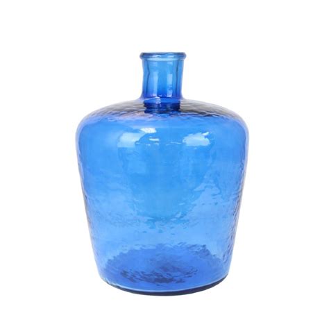 12 Blue Glass Vase Wilford Lee Home Accents