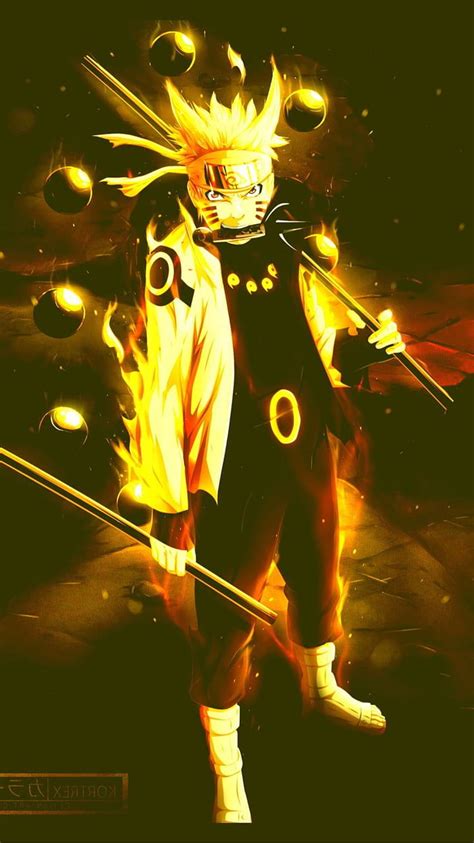 Naruto Six Paths Mode HD Phone Wallpaper Pxfuel