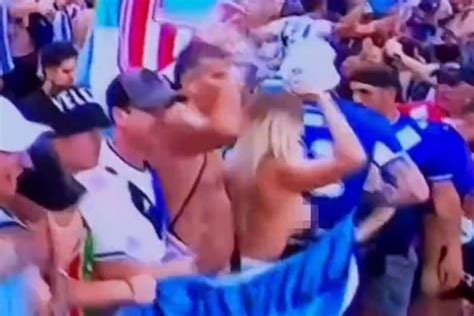 World Cup 2022 Topless Argentinian Fan Goes Viral Amid Their Win At