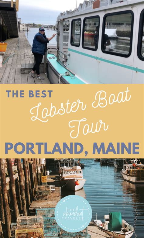 Lobster Boat Tour Portland Maine