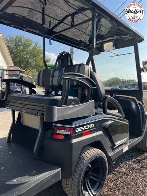 New 2022 Bintelli Beyond Black 4 Passenger Non Lifted Street Legal