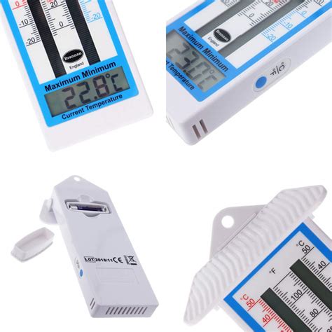 Brannan Digital Max Min Greenhouse Thermometer Classic Design Max Min