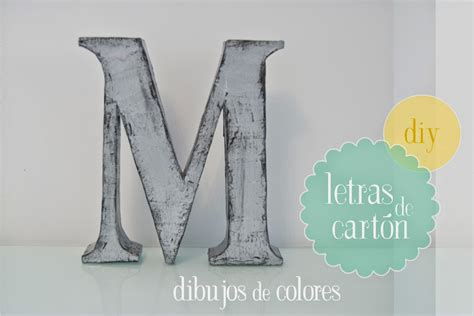 Tutorial Letras De Cart N I Dibujos De Colores