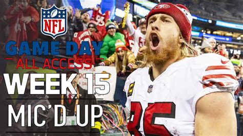 Nfl Week 15 Mic D Up I Gotta Pee So Bad Game Day All Access Youtube