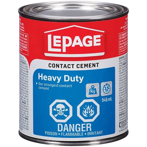 Lepage Heavy Duty Contact Cement 946ml The Home Depot Canada