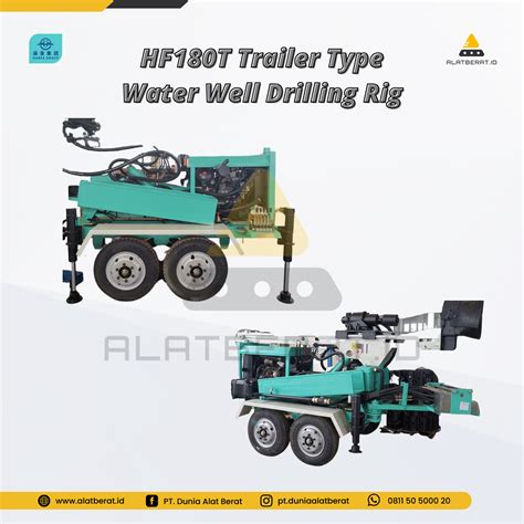 Distributor Hanfa Hf T Trailer Type Water Well Drilling Rig