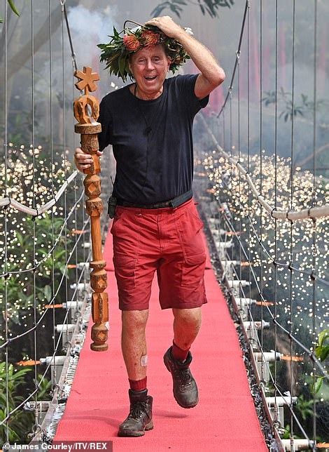 Im A Celebrity Final Harry Redknapp Is Crowned The Winner Daily