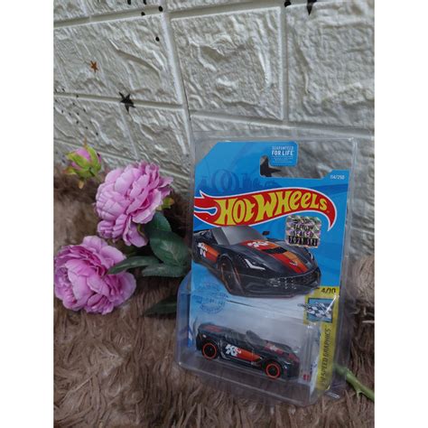 Jual Hot Wheels Corvette C Z Convertible Super Treasure Hunt Shopee Indonesia