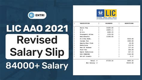 Lic Aao Salary Slip Lic Aao Salary Allowances Lic Aao