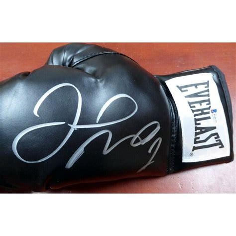 Iconic Floyd Mayweather Jr Signed Everlast Boxing Glove {bas Coa}