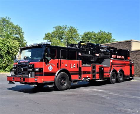 West Babylon NY FD Stays With Pierce For Ascendant Platform And Pumpers