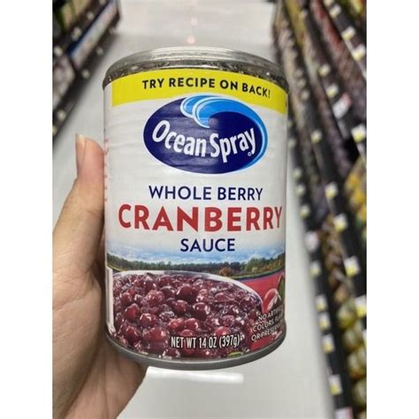 Ocean Spray Whole Berry Cranberry Sauce 397 G Th