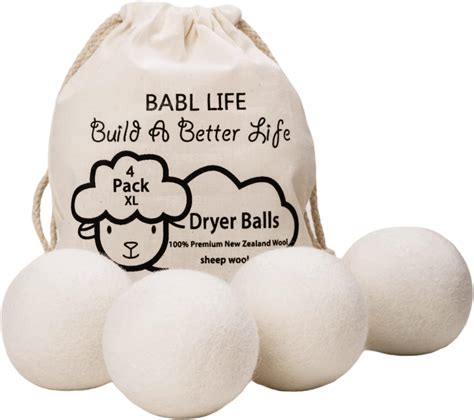 Amazon Woolzies Wool Dryer Balls Organic 6 XL Laundry Balls For