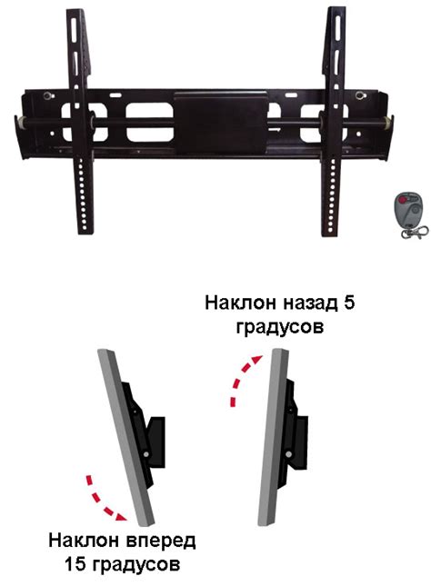 Лифт для телевизора, монитора - моторизированный кронштейн и крепление