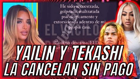 Estilista De Yailin Denuncia Maltrato Y Secuestro Por Tekashi Y La