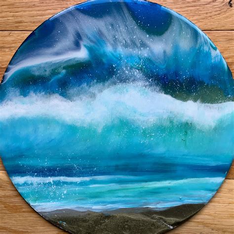 Sarahkayarts Artwork Paintings Resin Art From Scotland Resin