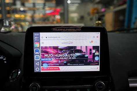 Xe FORD ECOSPORT 2021 Gắn Android Box ZESTECH DX165 Cao Cấp Mười Hùng