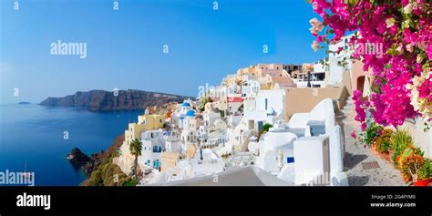 Oia Traditional Greek Village Stock Photo Alamy