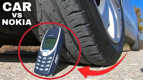 Experiment Nokia 3310 Vs Car मोबाइल के ऊपर गाड़ी चला दिया क्या