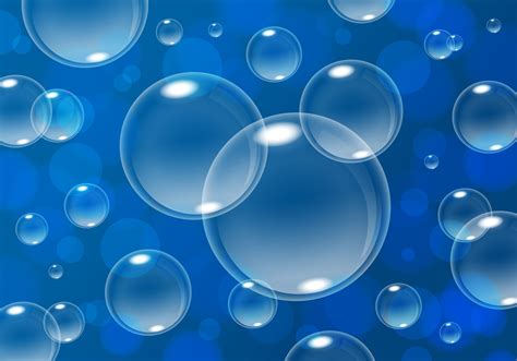 Blue Bubble Background Vector 161138 Art Vectoriel Chez Vecteezy