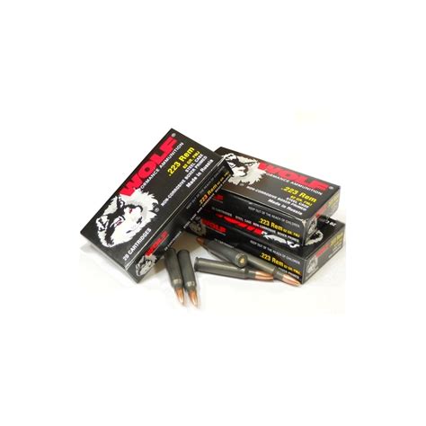 Wolf Polyformance 223 Rem Ammo 62 Gr Fmj Steel Case Bulk Ammo Deals