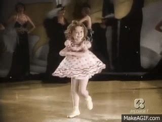 Shirley Temple - Stand Up and Cheer Color - Baby take a Bow on Make a GIF