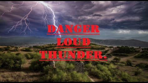 Heavy Thunderstorm Sounds Entspannender Regen Donner Blitz Ambiente