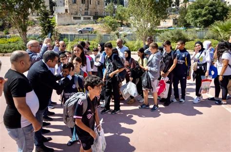 Al Qods Réception en lhonneur des enfants maqdessis de retour des