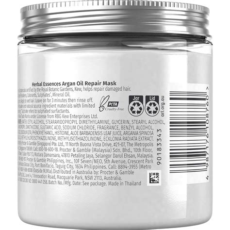 Herbal Essences Repair Hair Mask Argan Oil 237ml Woolworths