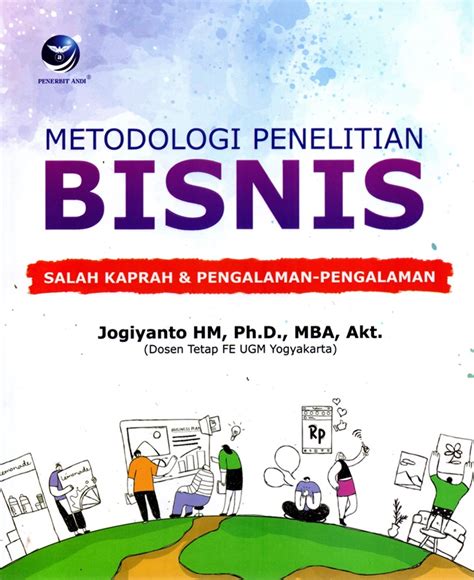 Jual Buku Metodologi Penelitian Bisnis Salah Kaprah Pengalaman